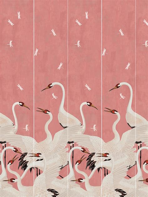 gucci heron print wallpaper